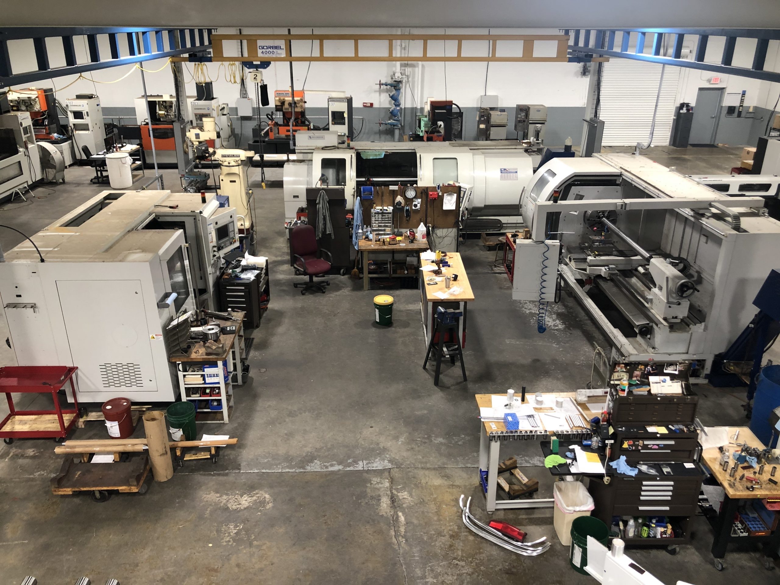 inside pmi2 facility showing cnc machining and automation equipment