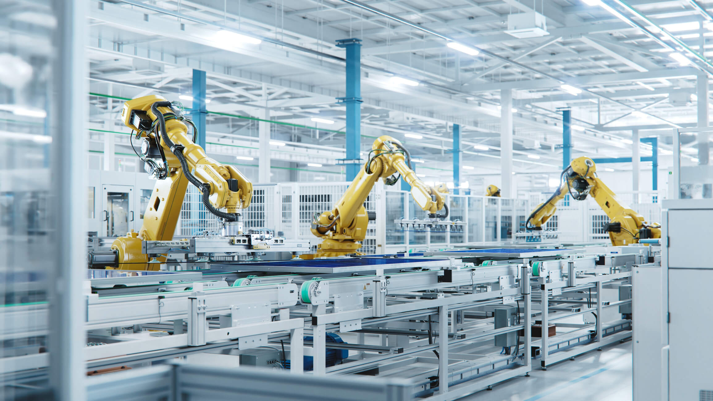 Robotic assembly line