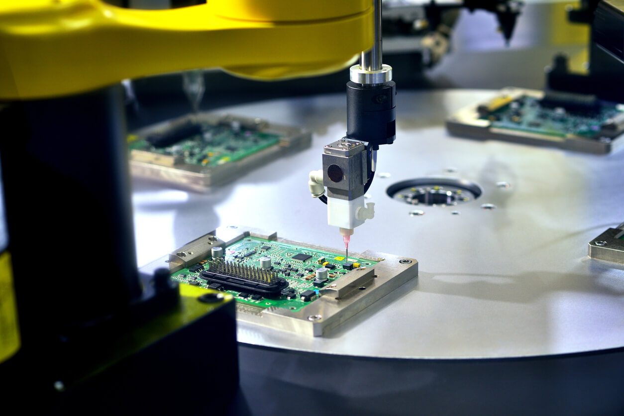 Robotic assembly line