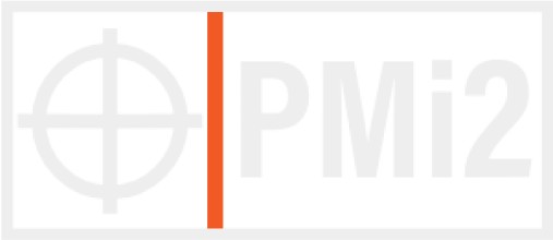 PMi2 logo with crosshair