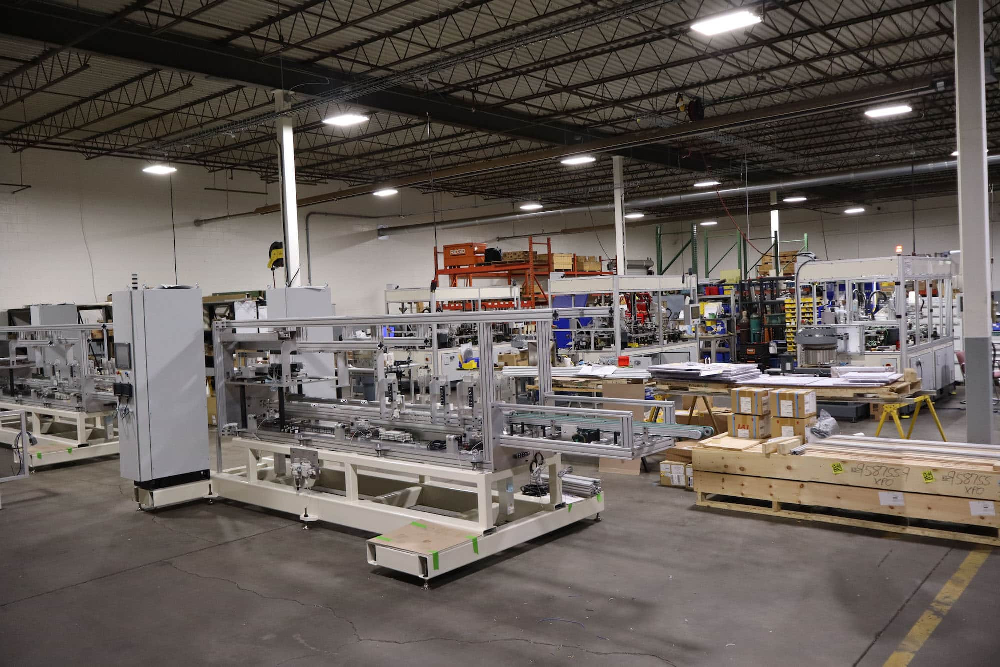 automation builds on the PMi2 facility floor